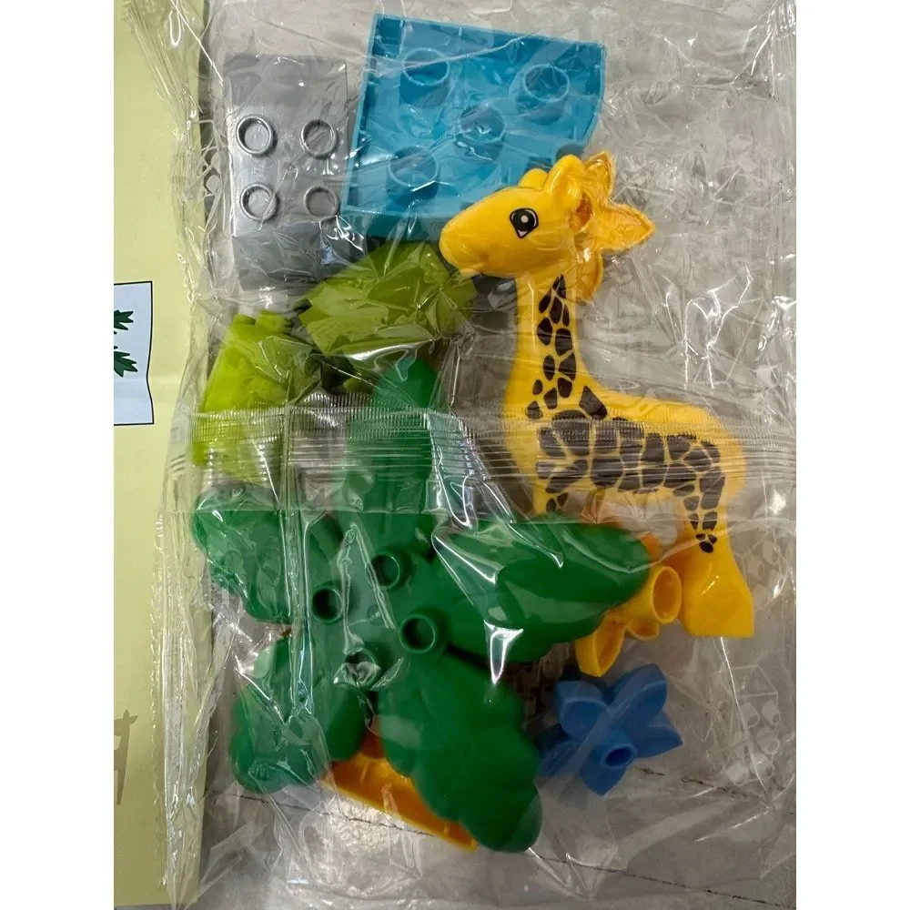 Luckliimomo Building Blocks Plastic Under The Sea Multicolor Whale Fish Seahorse